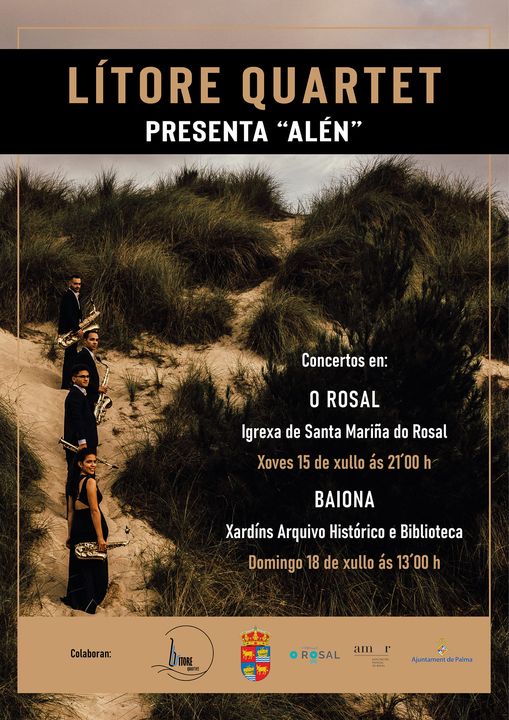 O Lítore Quartet interpreta "Suite breve da paisaxe"
